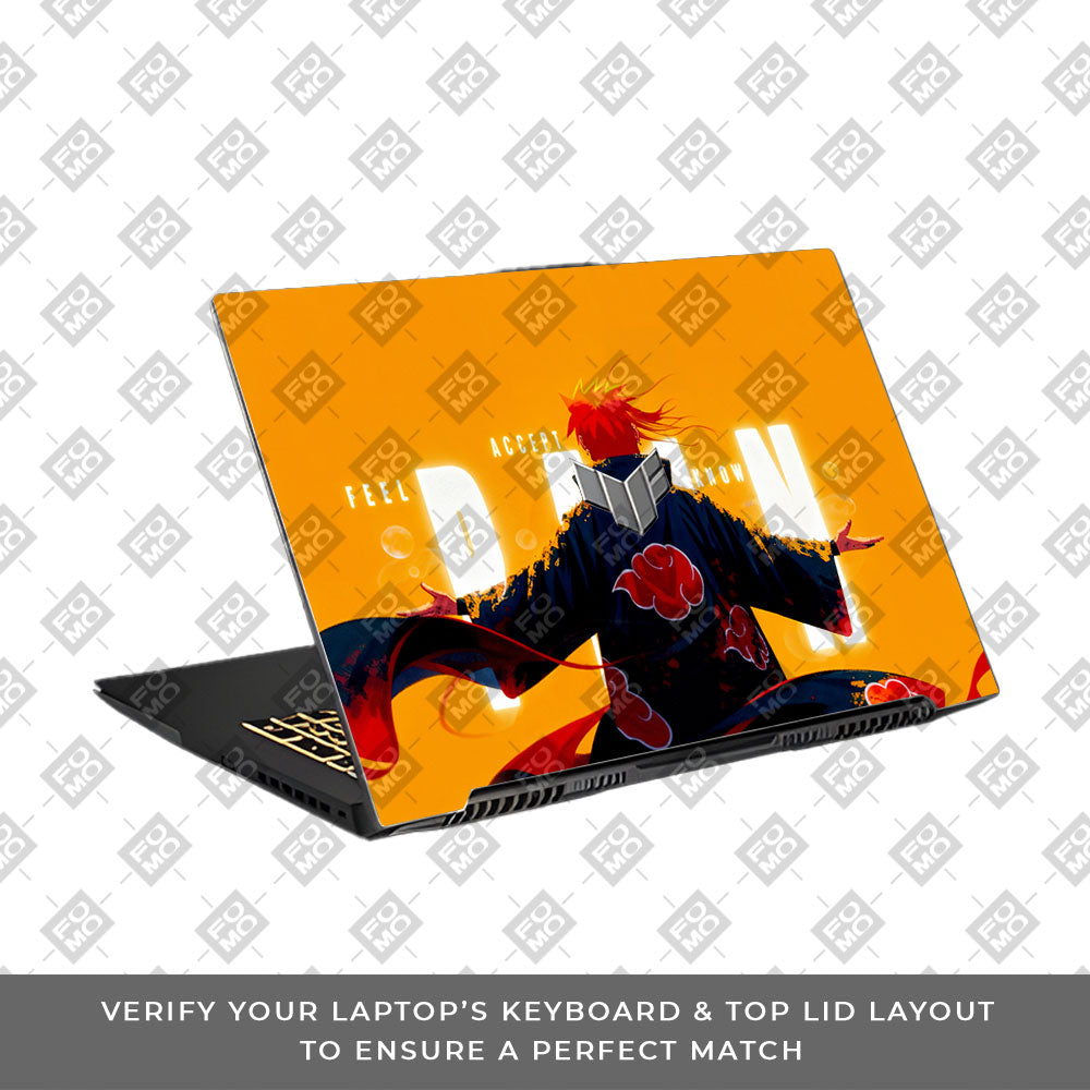 Pain Six Paths Asus TUF Gaming F17 FX707Z 3D Laptop Skin