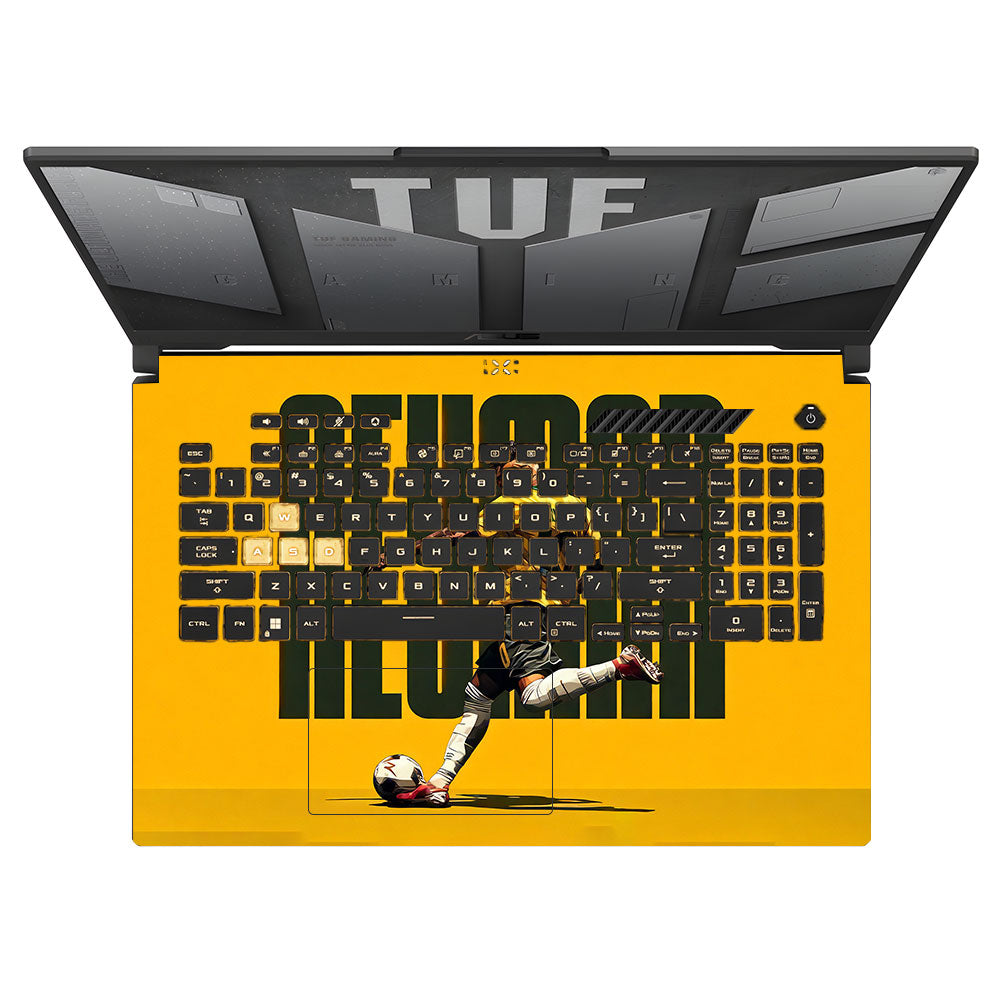 Neymar Brazil Drip Asus TUF Gaming F17 FX707Z 3D Laptop Skin