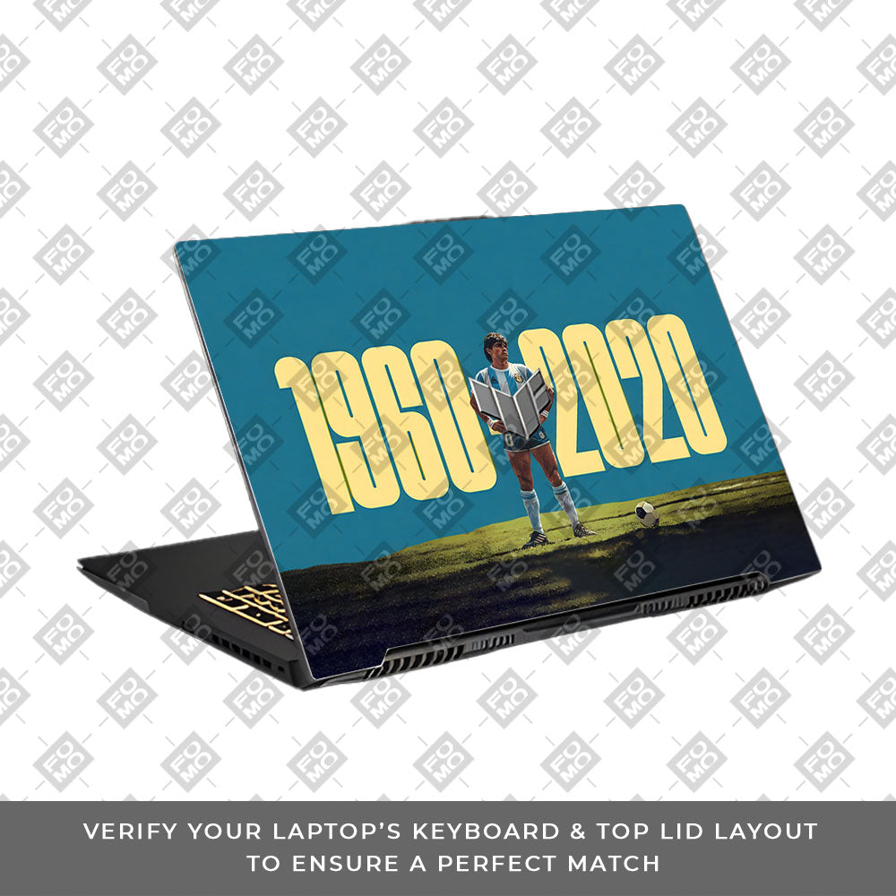 GOAT Era 1960 - 2020 Asus TUF Gaming F17 FX707Z 3D Laptop Skin