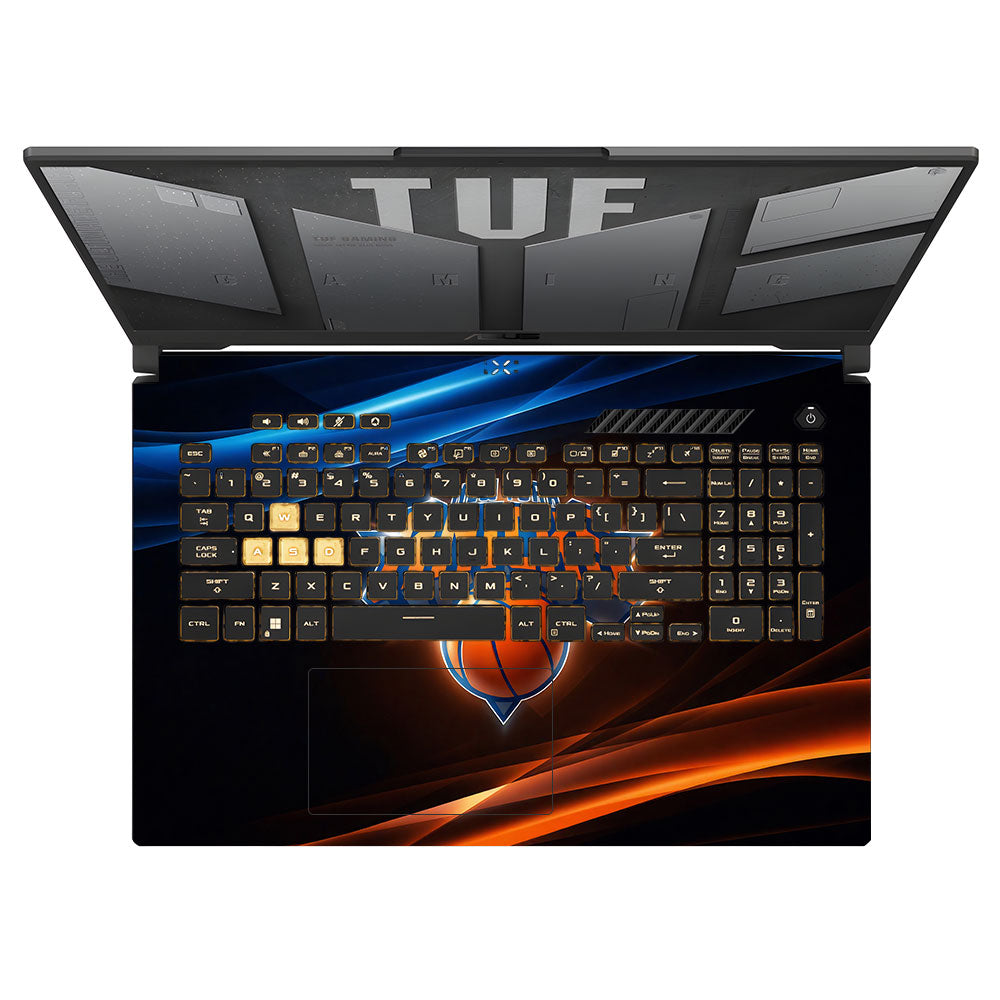 Knicks Glow Asus TUF Gaming F17 FX707Z 3D Laptop Skin