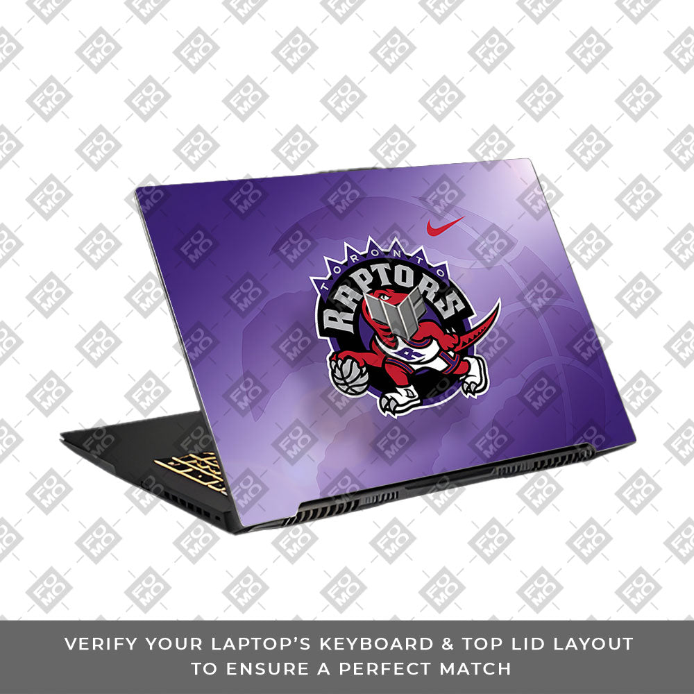 Raptors Pride Asus TUF Gaming F17 FX707Z 3D Laptop Skin