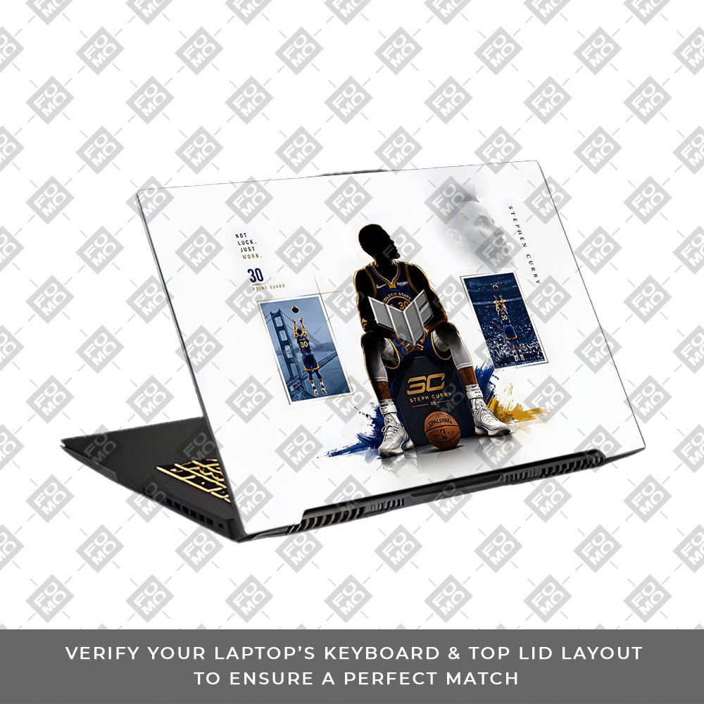 Curry 30 Asus TUF Gaming F17 FX707Z 3D Laptop Skin