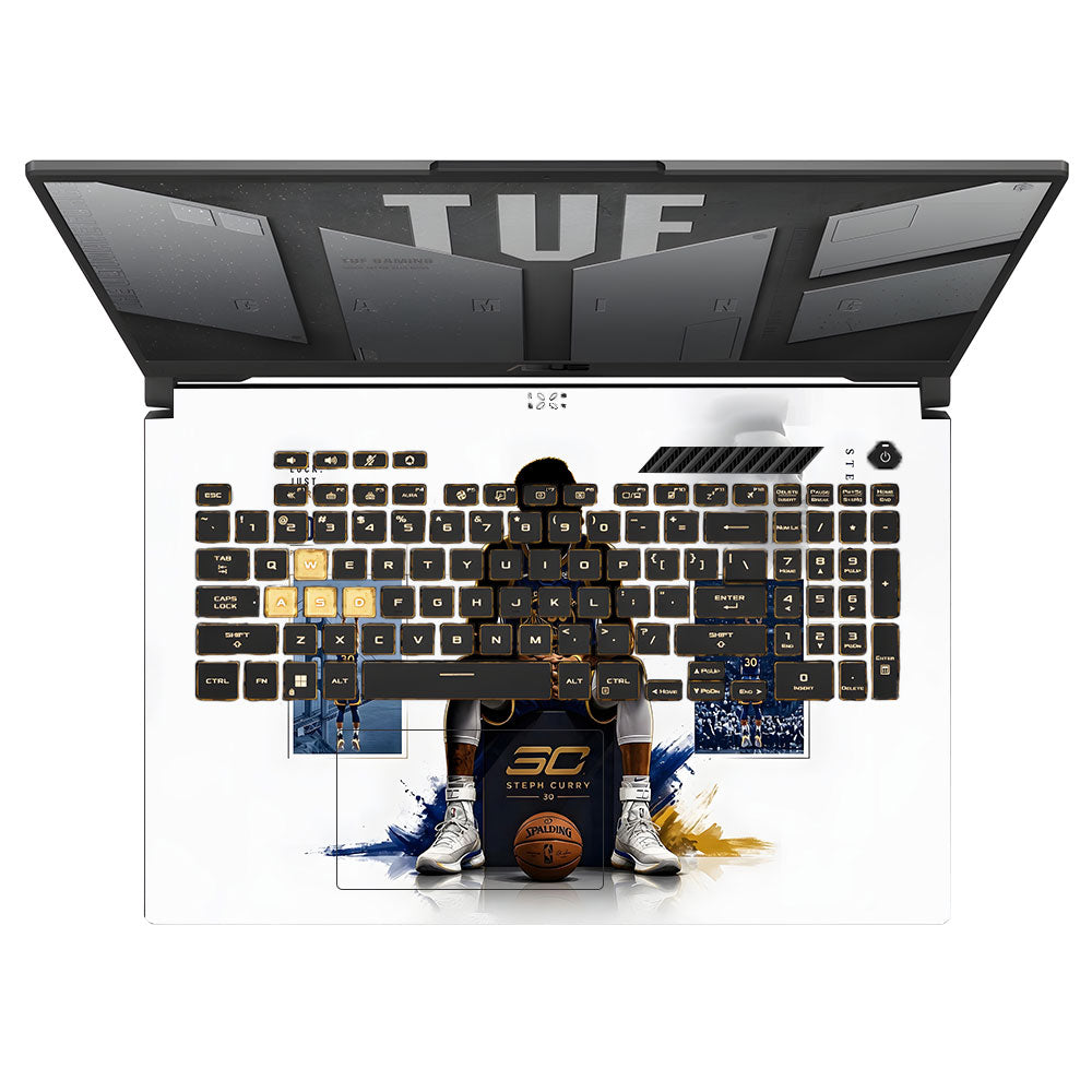 Curry 30 Asus TUF Gaming F17 FX707Z 3D Laptop Skin