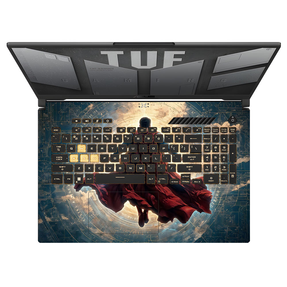Superman Ascends Asus TUF Gaming F17 FX707Z Laptop Skin