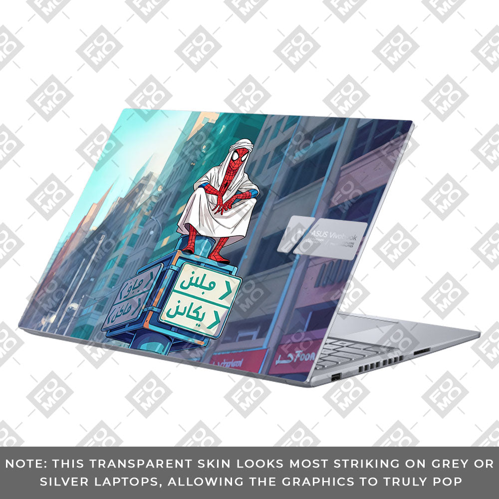 Arabian Spider Man Asus Vivobook 16X K3605 3D Laptop Skin