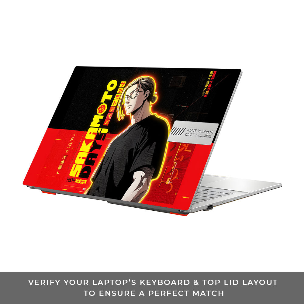 Taro Sakomoto Asus Vivobook Go 14 E1404 3D Laptop Skin