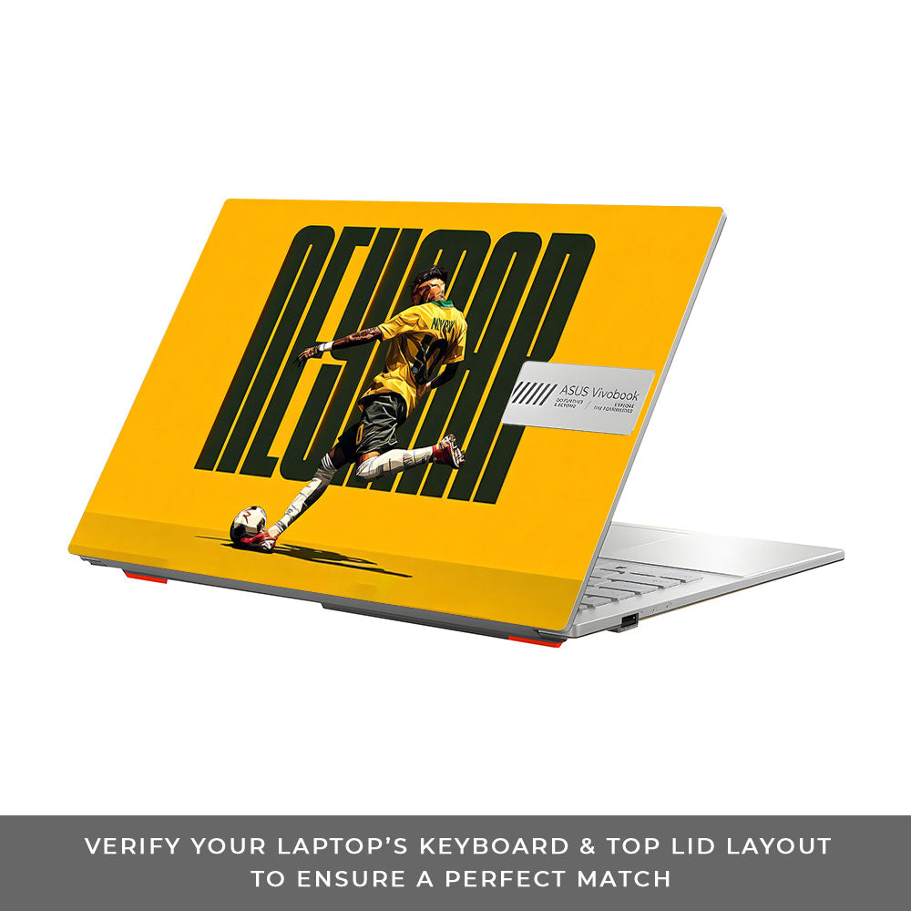Neymar Brazil Drip Asus Vivobook Go 14 E1404 3D Laptop Skin