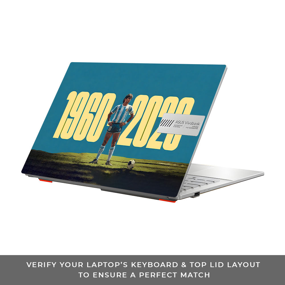 GOAT Era 1960 - 2020 Asus Vivobook Go 14 E1404 3D Laptop Skin
