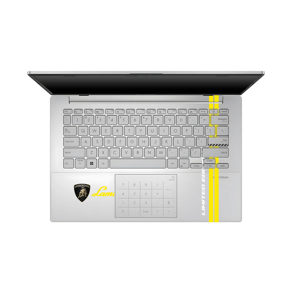 Transparent Lamborghini Limited Edition Asus VivoBook Go 14 E1404 Laptop Skin