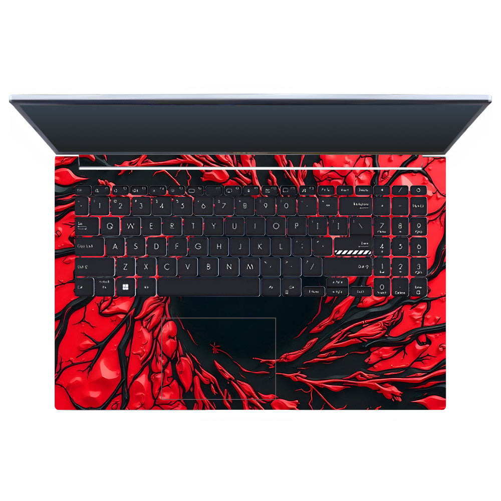 Spiderman Web Red Asus Vivobook 15 X1502VA 3D Laptop Skin