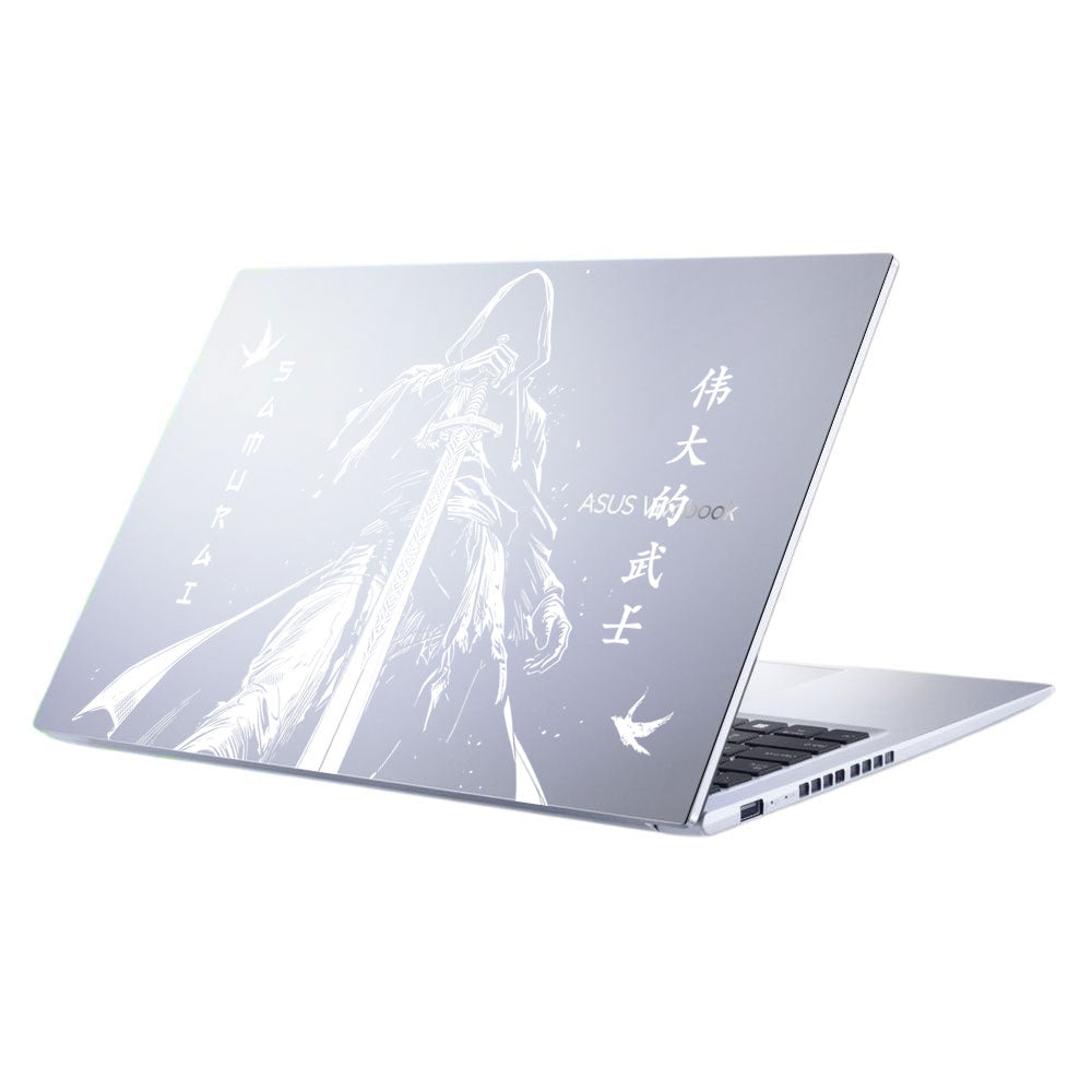 Transparent Ghost Samurai Asus VivoBook 15 X1502VA Laptop Skin