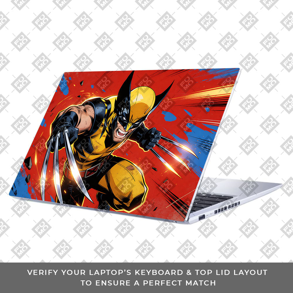 Adamantium Rage Asus Vivobook 15 X1502ZA 3D Laptop Skin