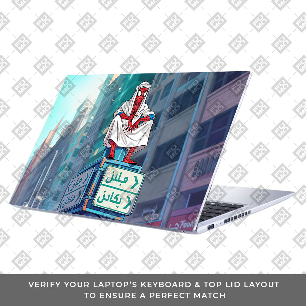 Arabian Spider Man Asus Vivobook 15 X1502ZA 3D Laptop Skin