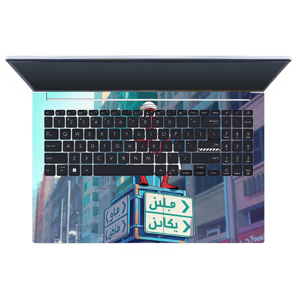 Arabian Spider Man Asus Vivobook 15 X1502ZA 3D Laptop Skin
