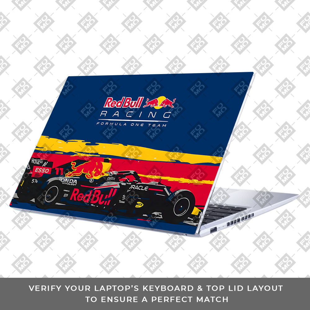 Red Bull Racing Formula One Team Asus Vivobook 15 X1502ZA 3D Laptop Skin