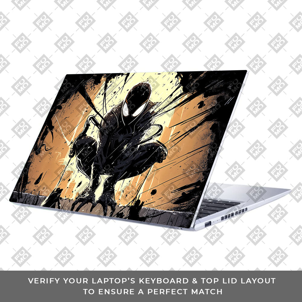 Shadow Spiderman Asus Vivobook 15 X1502ZA 3D Laptop Skin