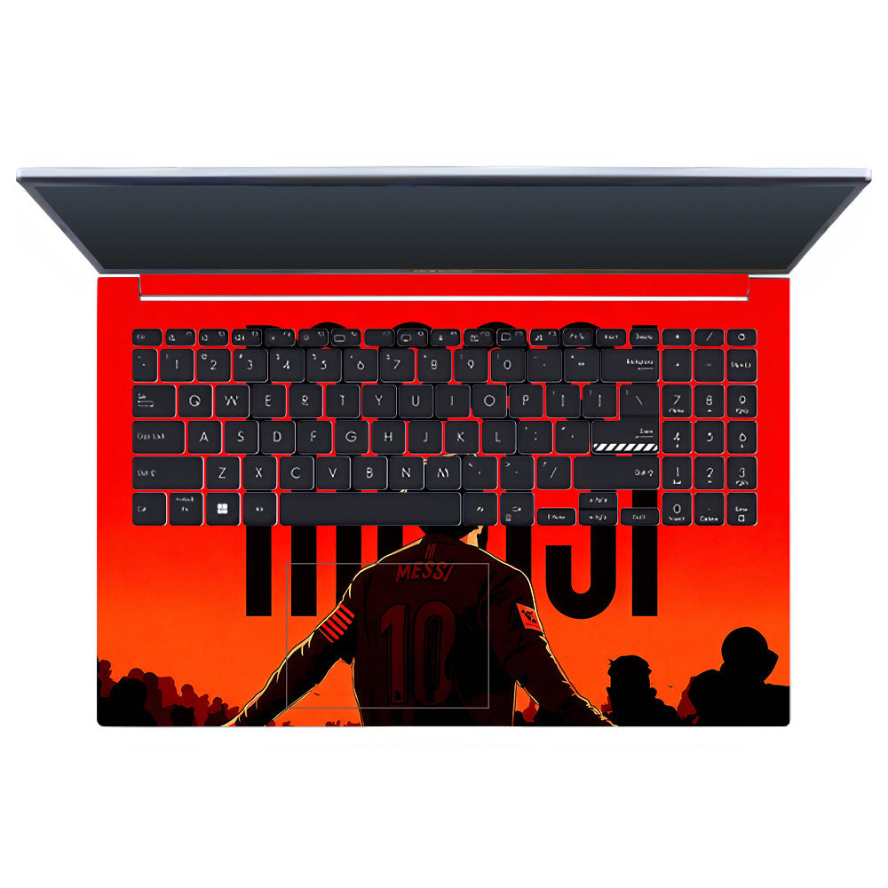 Messi Red Aura Asus Vivobook 15 X1502ZA 3D Laptop Skin