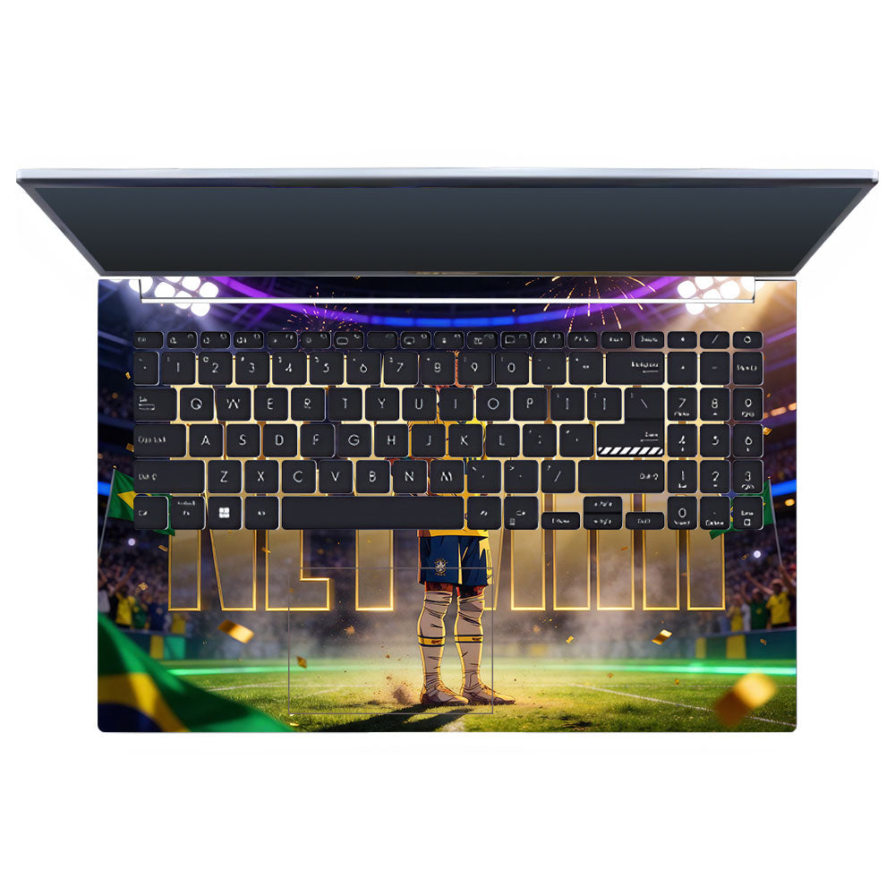 Neymar Golden Aura Asus Vivobook 15 X1502ZA 3D Laptop Skin