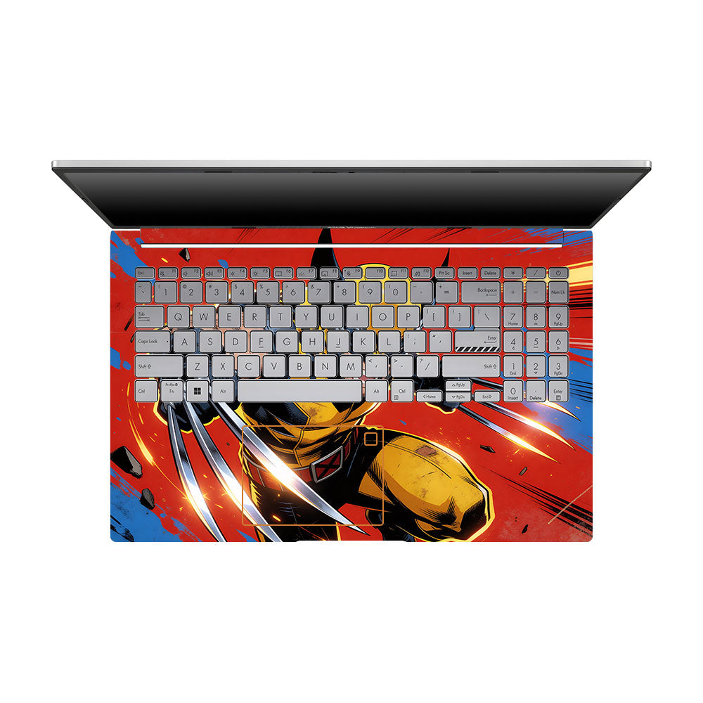 Adamantium Rage Asus VivoBook 15 X1504VA 3D Laptop Skin