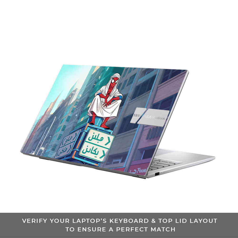 Arabian Spider Man Asus VivoBook 15 X1504VA 3D Laptop Skin