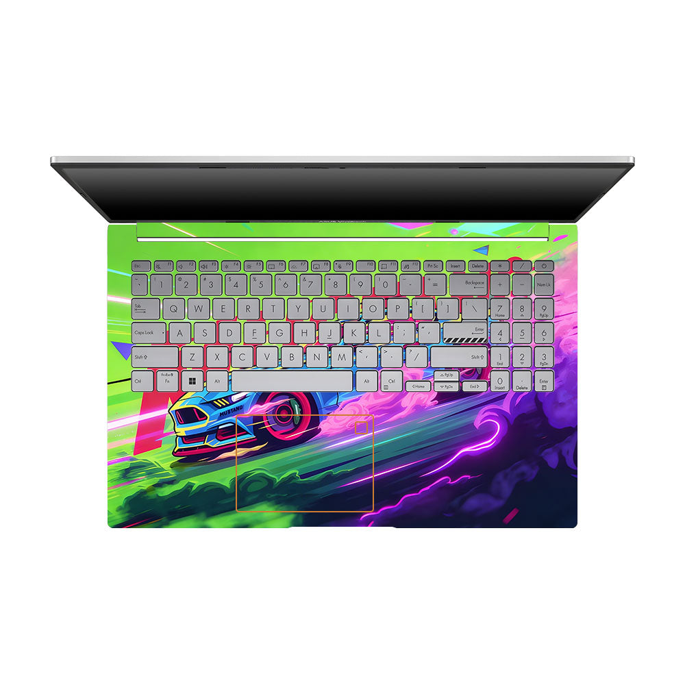 Ford Mustang Legacy Asus VivoBook 15 X1504VA 3D Laptop Skin