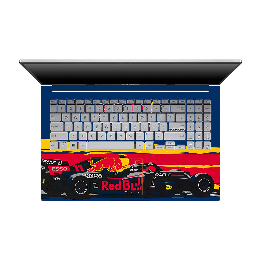 Red Bull Racing Formula One Team Asus VivoBook 15 X1504VA 3D Laptop Skin