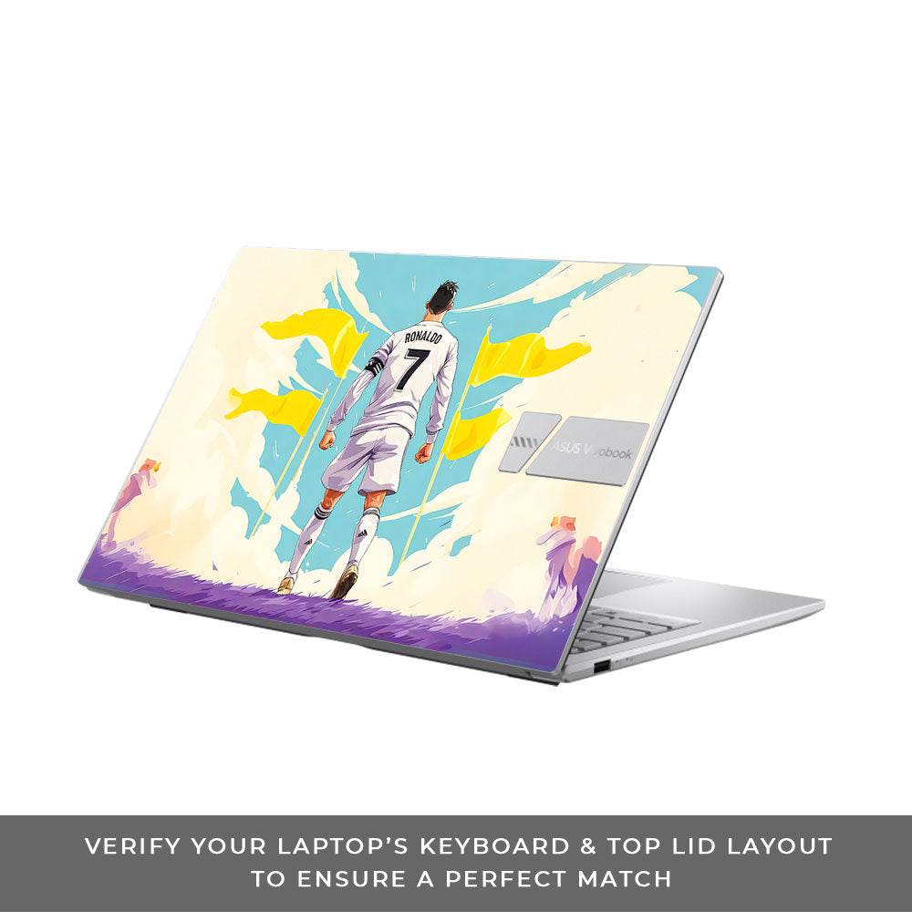 Ronaldo Final Boss Asus VivoBook 15 X1504VA 3D Laptop Skin