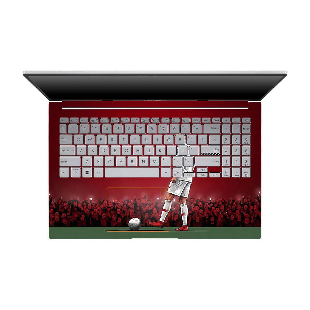 Ronaldo Cold Mode Asus VivoBook 15 X1504VA 3D Laptop Skin