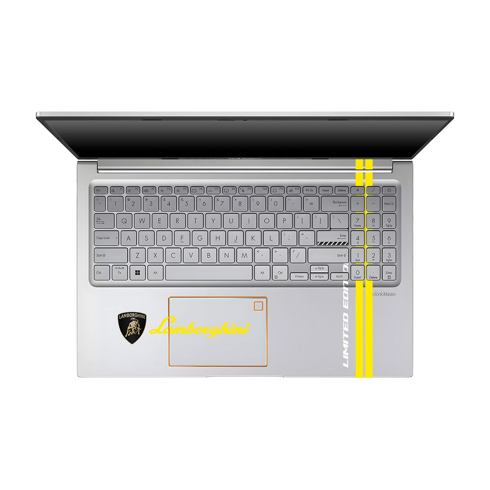 Transparent Lamborghini Limited Edition Asus VivoBook 15 X1504VA Laptop Skin