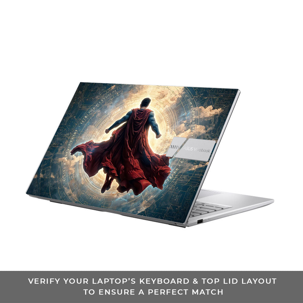 Superman Ascends Asus VivoBook 15 X1504VA Laptop Skin