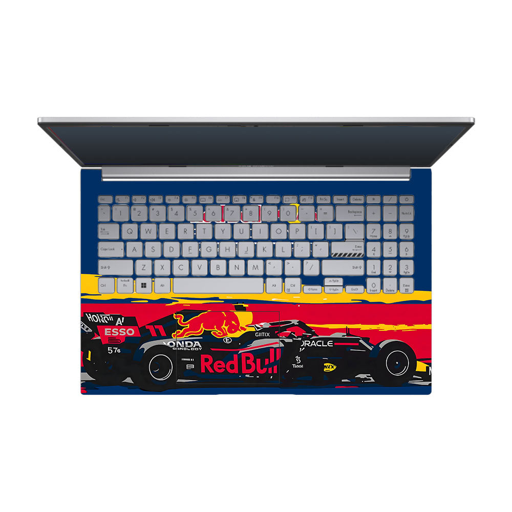 Red Bull Racing Formula One Team Asus Vivobook 15 X1504ZA 3D Laptop Skin