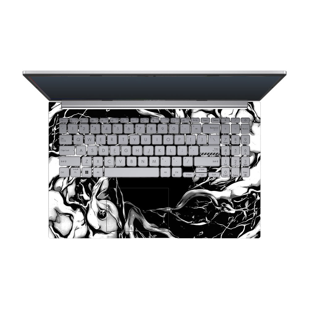Spiderman Web Black Asus Vivobook 15 X1504ZA 3D Laptop Skin
