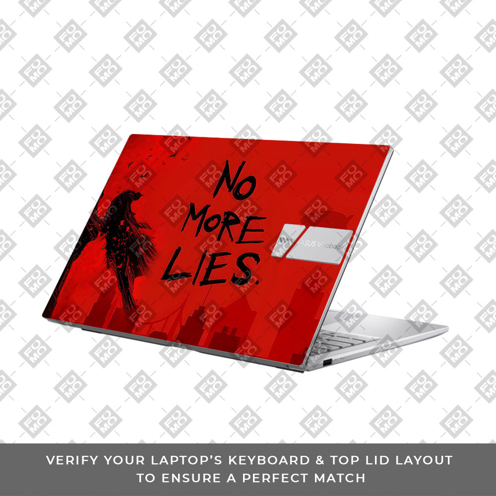 Batman No More Lies Asus Vivobook 15 X1504ZA 3D Laptop Skin