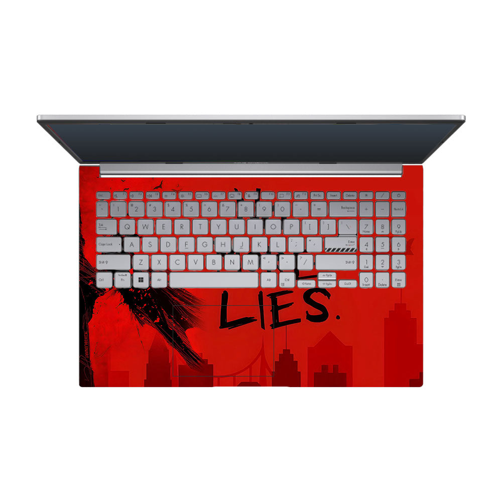 Batman No More Lies Asus Vivobook 15 X1504ZA 3D Laptop Skin