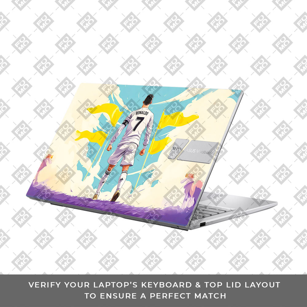 Ronaldo Final Boss Asus Vivobook 15 X1504ZA 3D Laptop Skin