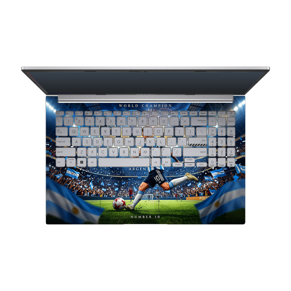 Messi World Champ Energy Asus Vivobook 15 X1504ZA 3D Laptop Skin