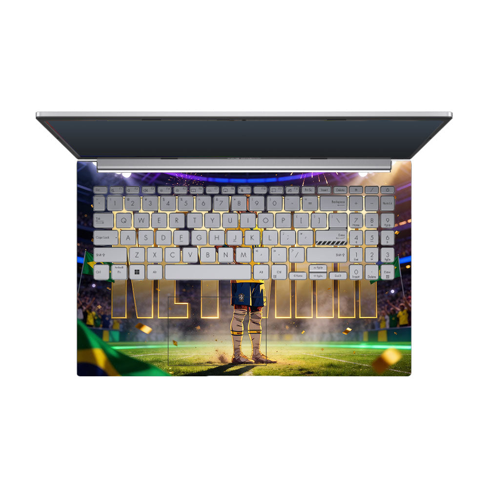 Neymar Golden Aura Asus Vivobook 15 X1504ZA 3D Laptop Skin