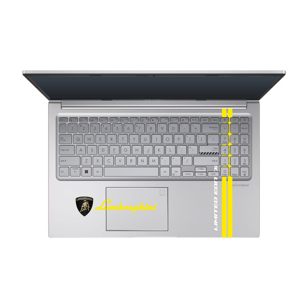 Transparent Lamborghini Limited Edition Asus Vivobook 15 X1504ZA Laptop Skin