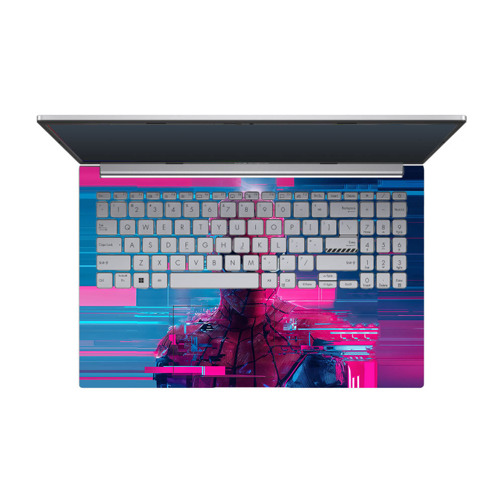 Glitch Spider Asus Vivobook 15 X1504ZA 3D Laptop Skin