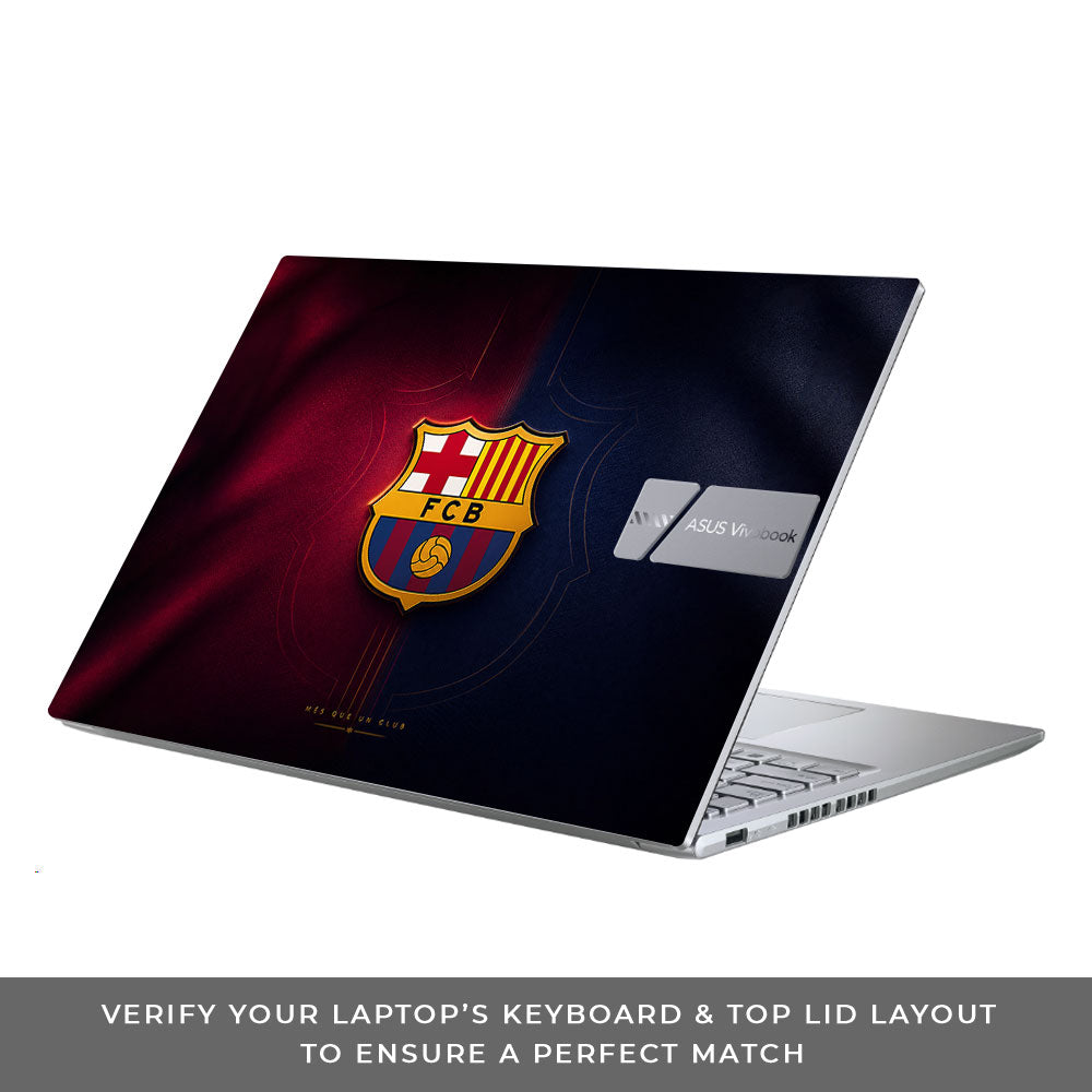 Catalan Pride Barcelona Legacy Asus Vivobook 16 X1605V 3D Laptop Skin
