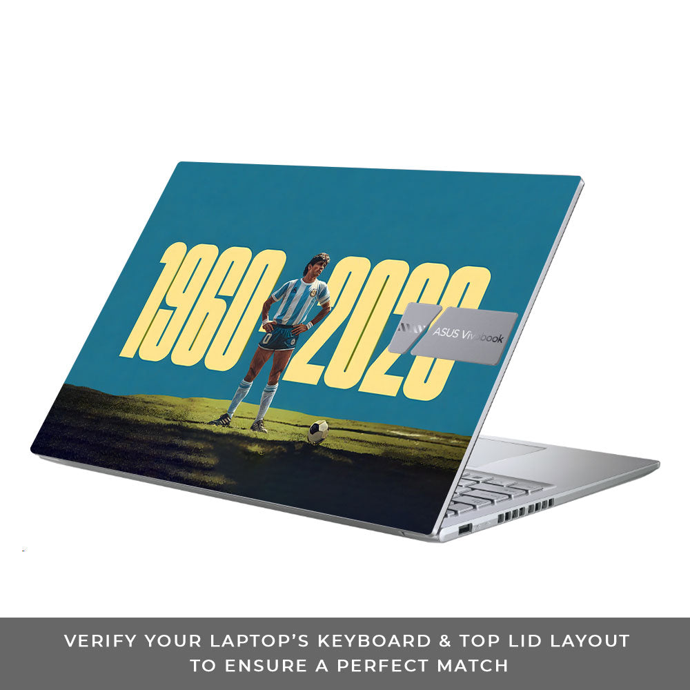 GOAT Era 1960 - 2020 Asus Vivobook 16 X1605V 3D Laptop Skin