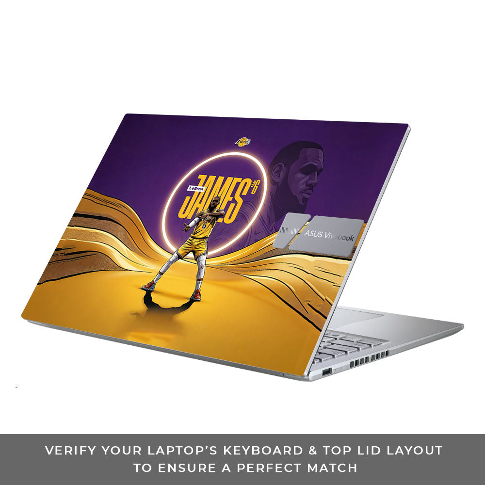 LeBron Legacy Asus Vivobook 16 X1605V 3D Laptop Skin