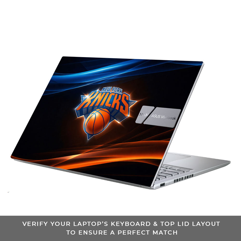Knicks Glow Asus Vivobook 16 X1605V 3D Laptop Skin