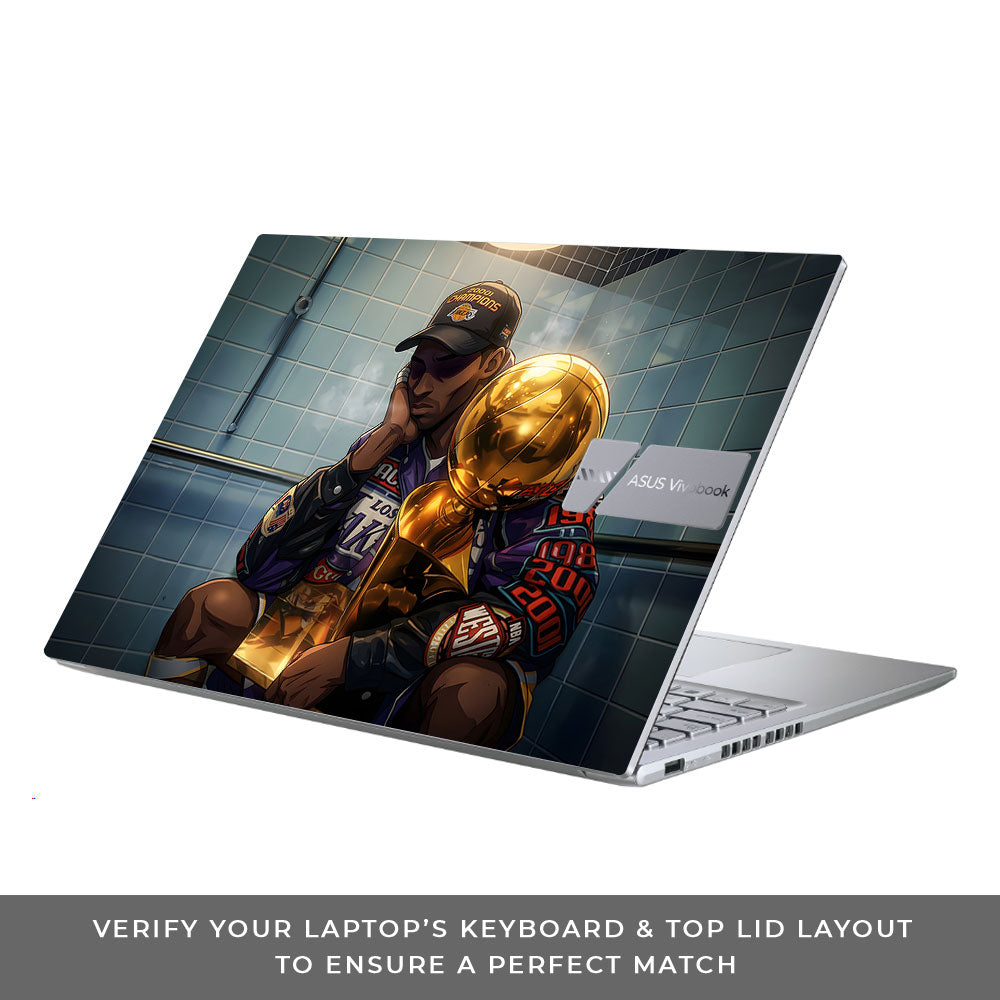 Kobe Trophy Asus Vivobook 16 X1605V 3D Laptop Skin