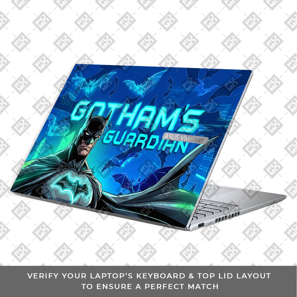 Gotham's Guardian Batman Asus Vivobook 16X M1603QA 3D Laptop Skin