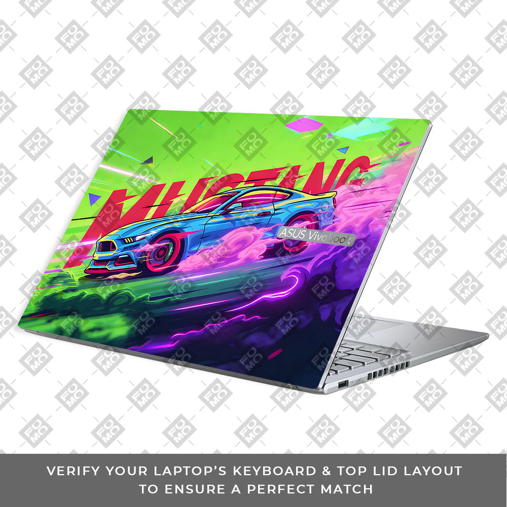 Ford Mustang Legacy Asus Vivobook 16X M1603QA 3D Laptop Skin