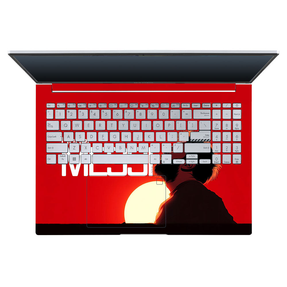 Messi Sunset Icon Asus Vivobook 16X M1603QA 3D Laptop Skin