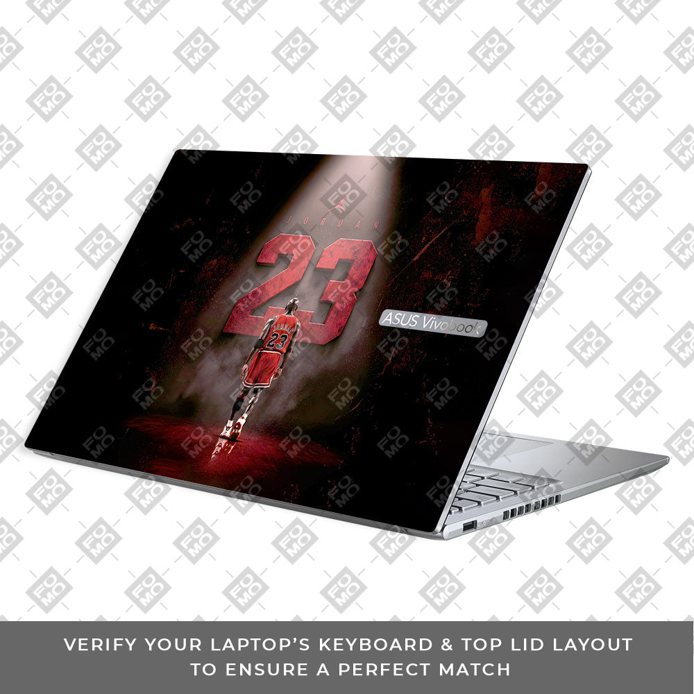 Jordan 23 Asus Vivobook 16X M1603QA 3D Laptop Skin
