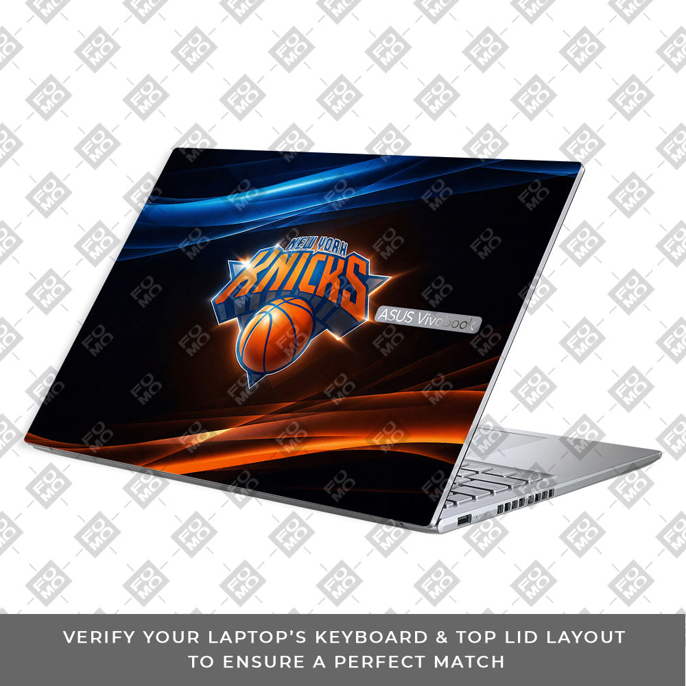 Knicks Glow Asus Vivobook 16X M1603QA 3D Laptop Skin