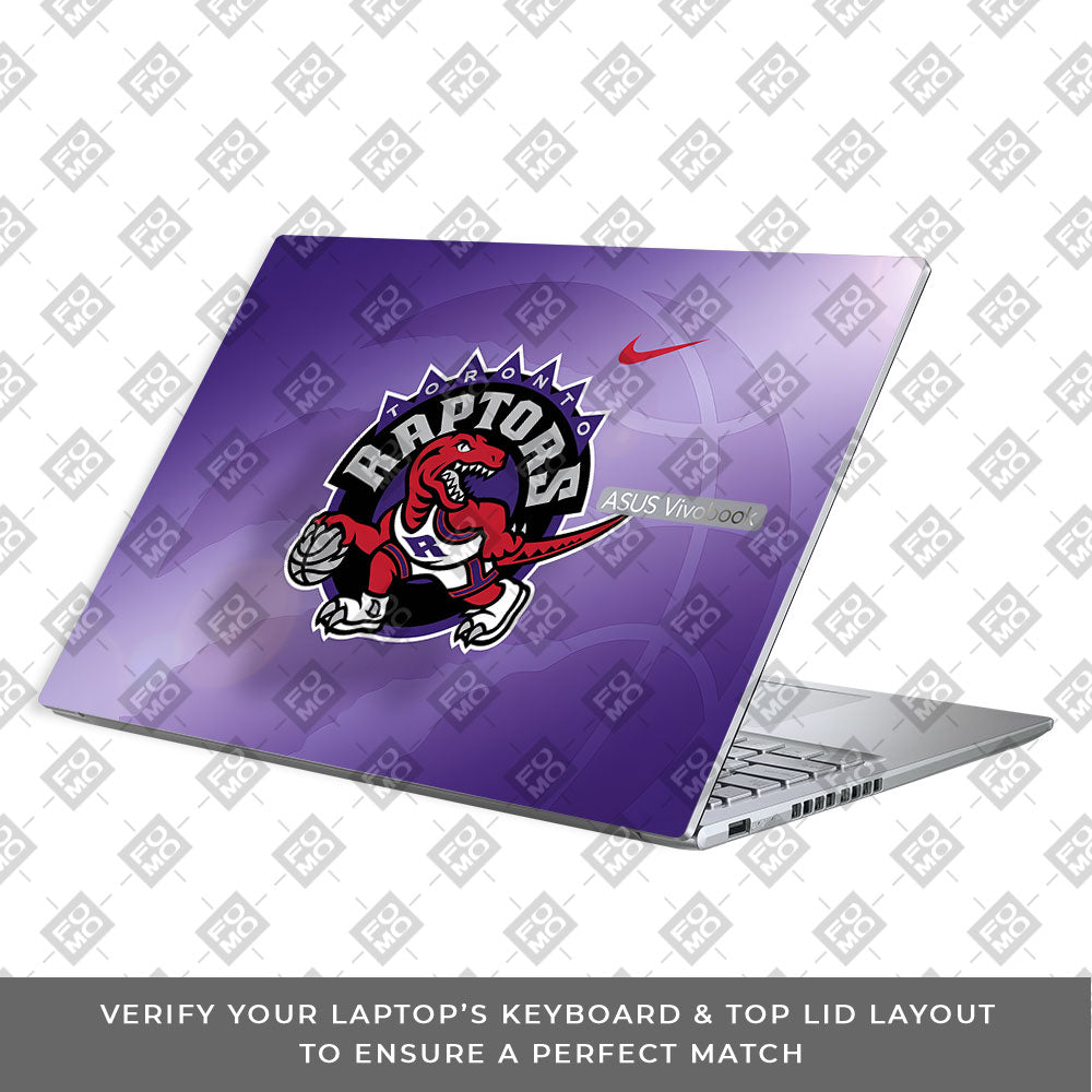 Raptors Pride Asus Vivobook 16X M1603QA 3D Laptop Skin